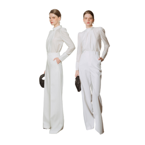 Pantalones de mujer Pantalones Buen precio Transpirable Minimalista Diseño único Embalaje personalizado Fabricante vietnamita - Product Image 3