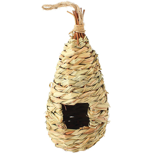 Nid pour animaux de compagnie écologique en herbe tressée naturelle - Fabriqué à la main au Vietnam - Product Image 2