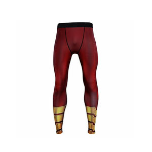 Leggings de compression pour hommes MMA Fitness, pantalon de sport sublimé - Product Image 2
