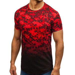 เสื้อยืดลายพรางสำหรับผู้ชายเสื้อยืดลายพรางโอเวอร์ไซส์ลายพรางสำหรับฤดูร้อน - Product Image 5