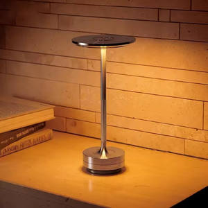 Lampe de table tactile sans fil de luxe pour restaurant, rechargeable, 3,5 W, IP65, 3000 K/4000 K/6500 K, lampe de chevet, décoration d'intérieur, lampe de bureau moderne - Product Image 5