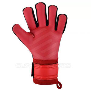 Gants de football de gardien de but professionnel de haute qualité Doigts de protection respirants en PU et cuir pour une utilisation sportive - Product Image 3