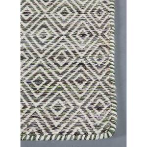 Abrash Adwv-13047 Grey & Black Flat Weave Wool & Viscose Geometric <b>Rug</b> for Home Hallway Living Room Teen Office-Rectangle - Product Image 4