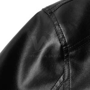 Chaqueta de Cuero para Hombre Personalizada con su Propio Logotipo y Diseño, Material Duradero, Diferentes Colores, la Mejor Calidad - Product Image 4