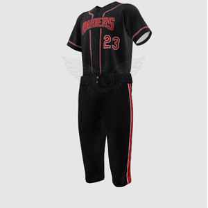 Uniforme de baseball à séchage rapide de bonne qualité uniforme de baseball avec logo personnalisé par WINGS TRADERS - Product Image 4