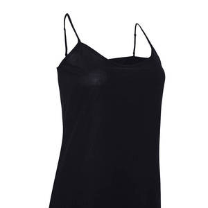 Robe de dessous en coton noir - Product Image 2
