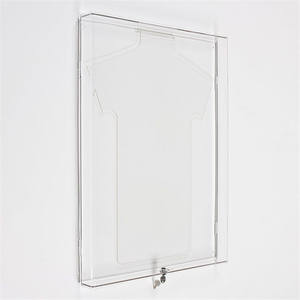 Factory Price Freestanding <b>Acrylic</b> Modern Luxury Sports Display Case for T-Shirt Display <b>Box</b> Showcasing Memorabilia - Product Image 1