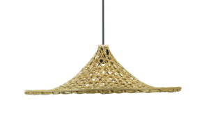 Vietrustic Handmade Eco-friendly Bamboo Round Shape Customized Logo <b>Lamp</b> <b>Shade</b> Pendant Light for Kitchen Home Decoration - Product Image 6