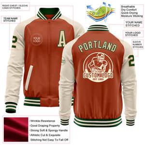 2025 Custom Logo Printing <b>Baseball</b> <b>Jacket</b> <b>Men</b> Streetwear Sports Casual Plain Blank College Varsity <b>Jacket</b> Good Quality - Product Image 2