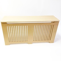 Meuble cache-radiateur en MDF sur mesure, en bois, ventilé, pour chauffage