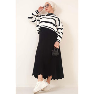 Nouvelle saison vêtements islamiques d'hiver pour femmes robe Abaya caftan tunique Dubaï mode islamique musulmane robes islamiques de fabrication turque - Product Image 6