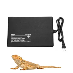 Heating Mat for Reptiles 8*12 Inch Reptile Heating Pad Waterproof Reptile Factory Terrarium Heater