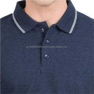 Transpirable última moda hombres Polo camiseta con manga corta de alta calidad logotipo personalizado impresión Material de algodón hombres Polo camisa - Product Image 5