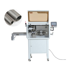 Fully automatic corrugated pipe cutting machine <b>rubber</b> pipe cutting machine PVC pipe cutting equipment - Product Image 2
