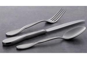 Cubiertos con Mango Trenzado Hechos a Mano con Acabado Plateado para Hoteles, Restaurantes, Cafeterías, Uso Doméstico y Cenas Informales de la India - Product Image 3