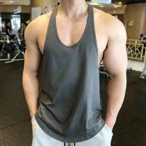 Nuevo estilo de moda Ropa de hombre Camisetas sin mangas transpirables en precio al por mayor Calidad Premium Precio barato Gimnasio Fitness Camisetas sin mangas para hombres - Product Image 3