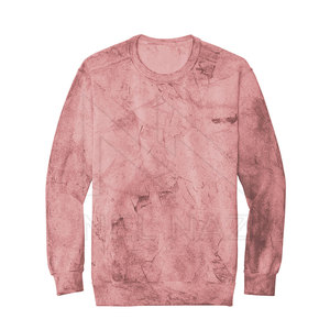 2023 Hot Design Sweat-shirt en coton pour hommes avec col rond OEM Custom Made Plain Dyed Acid Wash pour l'hiver - Product Image 1