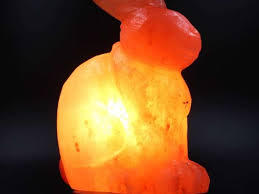 Anwar Enterprises Handmade Himalayan Salt <b>Rabbit</b> <b>Lamp</b> Natural Crafts Product - Product Image 4