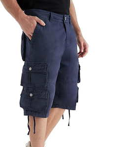 <b>Mens</b> Cargo <b>Shorts</b> <b>Long</b> Capri Below The Knee <b>Shorts</b> 3/4 Relaxed Fit <b>Long</b> <b>Shorts</b> with Pockets - Product Image 2