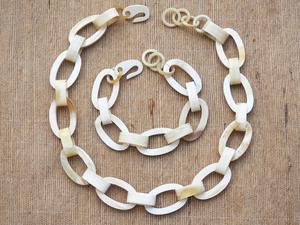 Collier de luxe en corne de buffle fait à la main, bijoux naturels et durables pour femmes, haute qualité - Product Image 4