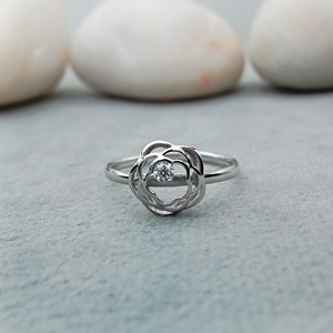 Luxury Unisex 18K White Gold Classic Engagement Wedding <b>Ring</b> with <b>Full</b> VVS Natural Round Diamond for Certified - Product Image 1
