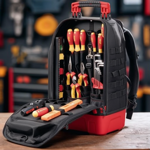 WIHA Electric <b>Tool</b> <b>Backpack</b> Convenient for <b>Tool</b> Storage and Transportation - Product Image 3