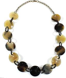 Collar de cuerno de gran tamaño Artesanía hecha a mano para mujeres al mejor precio asequible para regalo de compromiso Fiesta Artículo de alta calidad - Product Image 6