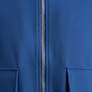 Chaqueta universitaria de lana y cuero genuino para hombre invierno OEM venta al por mayor ropa de calle hecha a medida prendas de vestir exteriores de secado rápido - Product Image 5