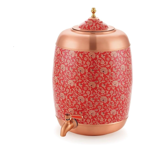 Olla de agua de cobre de alta calidad, beneficios de salud ayurvédicos para el hogar, Hotel y restaurante, olla de agua de cobre, gran oferta - Product Image 1