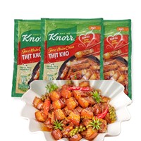 Vente chaude d'épices et d'assaisonnements mélangés à bas prix du Vietnam - Knor Braised Porc assaisonnement en poudre 60x28g épices séchées mélangées