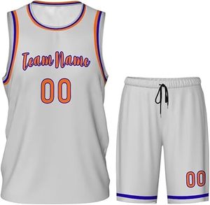Jersey de baloncesto ligero de alta calidad para adultos Diseño personalizado único con uniforme de modelo nuevo de talla grande de color sólido - Product Image 3