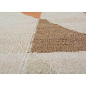 Alfombras Hechas a Mano de Lana con Tejido Plano Indusbar Ivory, Estilo Boho Geométrico Abstracto para el Hogar, Pasillo, Dormitorio, Forma Rectangular-Adwl-13088 - Product Image 3