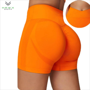2025 nueva moda Venta caliente en forma de V de cintura alta Yoga entrenamiento ropa deportiva Leggings patrón sólido Cierre de cintura elástica - Product Image 5