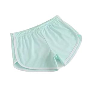 Shorts Casuales a Rayas Tejidas de Cintura Media para Mujer, Tejido Ecológico Transpirable de Spandex/Poliéster, Cierre con Cordón y Lazos - Product Image 5