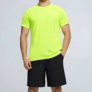Vêtements de sport en gros été nouveaux shorts décontractés pour hommes costume t-shirt à manches courtes vêtements de sport 2 ensembles - Product Image 1
