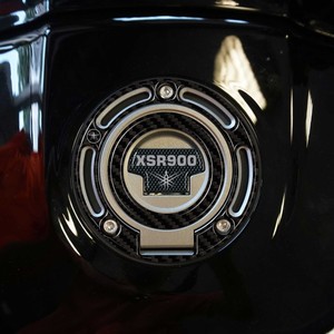 Protezione Adesiva 3D Nera per Tappo Serbatoio Yamaha XSR900 - Copertura Serbatoio - Product Image 1