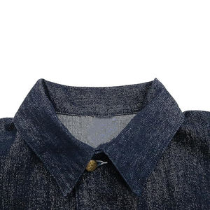 100% Cotton Denim <b>Jackets</b> <b>Men</b> Casual Solid Color Pocket <b>Thin</b> <b>Jacket</b> For <b>Men</b> Style High Quality <b>Men</b> Clothing Denim <b>Jacket</b> For Man - Product Image 4