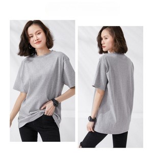 T-shirts pour hommes en matière personnalisée, neufs, manches courtes, couleur unie, respirants, col rond, coupe classique - Product Image 4