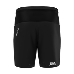 Shorts Bermuda noirs pour homme ELAST 360, entrejambe 14 cm - Product Image 6