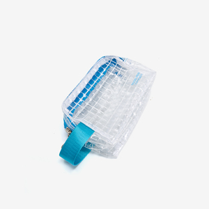 Simple Short Portable PVC Double Zipper Storage Bag 4 Inch Unisex with Custom Logo & Customized Service for Daily Use & Gift - Product Image 4
