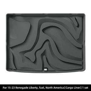 Alfombrilla de <span class=keywords><strong>maletero</strong></span> Premium para <span class=keywords><strong>Jeep</strong></span> <span class=keywords><strong>Renegade</strong></span> Liberty 2015-2024 TPE All Weather Cargo Mat Cargo Liner Accesorios <span class=keywords><strong>Interior</strong></span> Italia EE. UU. - Product Image 2