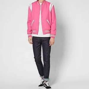 Veste universitaire en laine pour homme, best-seller, haute qualité, col montant, écologique, hiver, service OEM - Product Image 4