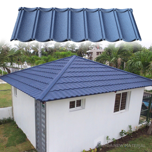 Tejas Metálicas con Recubrimiento de Piedra Tipo Bond, Resistentes a la Intemperie, Tejas de Acero Coloridas para Techos de Edificios Residenciales en África - Product Image 2