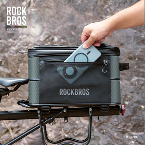 ROCKBROS <span class=keywords><strong>ROAD</strong></span> to SKY 고급 다기능 자전거 랙 가방 방수 사이클링 로드 자전거 트렁크 백 하드쉘 캐리어 가방 - Product Image 5
