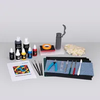 Kit de Pintura Acrílica 3D para Pintura de Modelos y Acabado de Impresiones 3D, Recursos Educativos, Soporte de por Vida para Principiantes y Profesionales