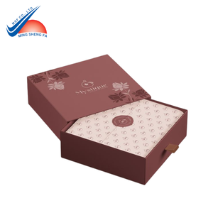 Caja de embalaje reciclable para ropa-Diseño ecológico con estampado moderno-Ideal para negocios de moda sostenible-Embalaje OEM/ODM - Product Image 1