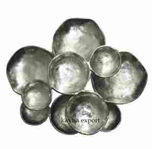 LUJO REDONDO METAL DISEÑO ÚNICO NUEVA LLEGADA HECHO A MANO PARED ART DECO MONTADO EN LA PARED DECORATIVA OFICINA HOGAR SALA DE ESTAR DECORACIÓN - Product Image 3