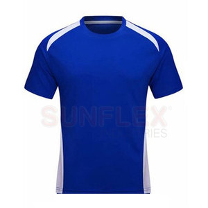 เสื้อฟุตบอลแขนสั้นแบบเรียบ รุ่นใหม่ ระบายอากาศได้ดี น้ำหนักเบา ไซส์ใหญ่สำหรับผู้ใหญ่ - Product Image 1