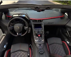 ใช้อย่างประณีต2019รถแลมโบกินี Aventador S โรดสเตอร์ที่มีระยะทางต่ำทั้งซ้ายและขวา - Product Image 4