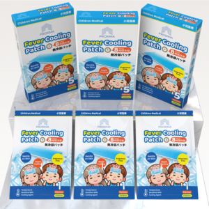 Patch de fièvre avec base d'hydrogel Refroidissement instantané pour enfants et adultes Non médicamenteux et sûr - Product Image 3